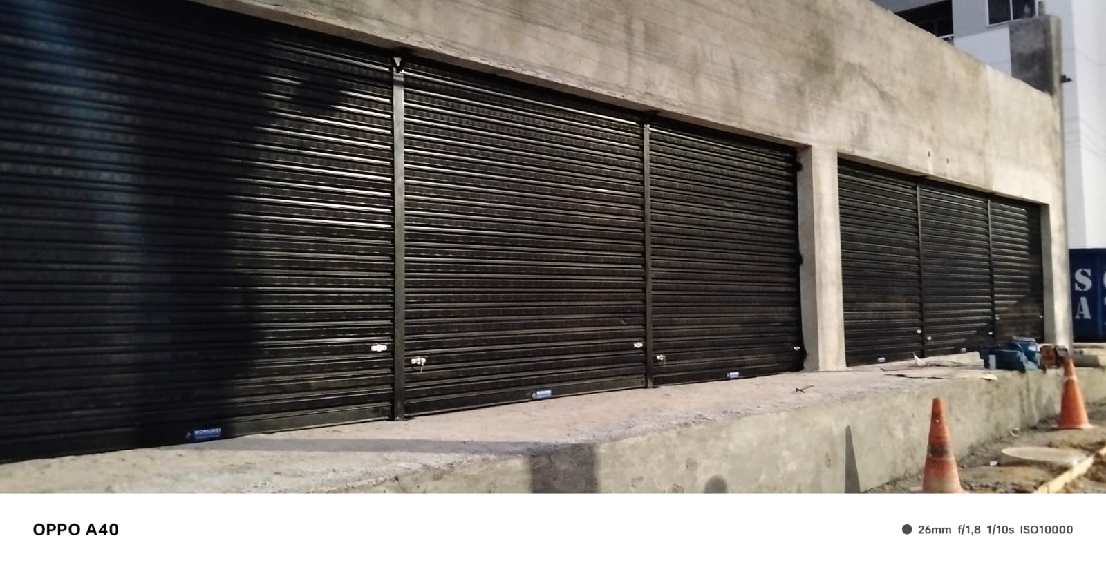 Galeria de Portas de Aço Automática 