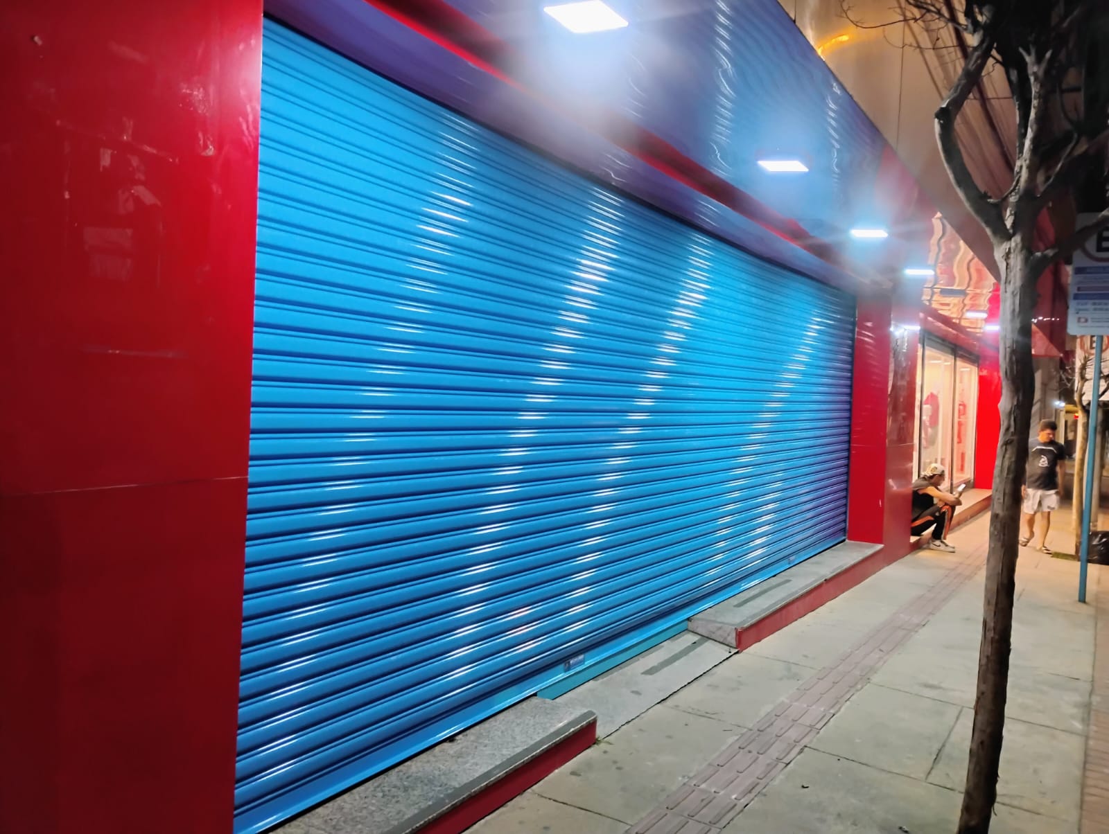 Galeria de Portas de Aço Automática 