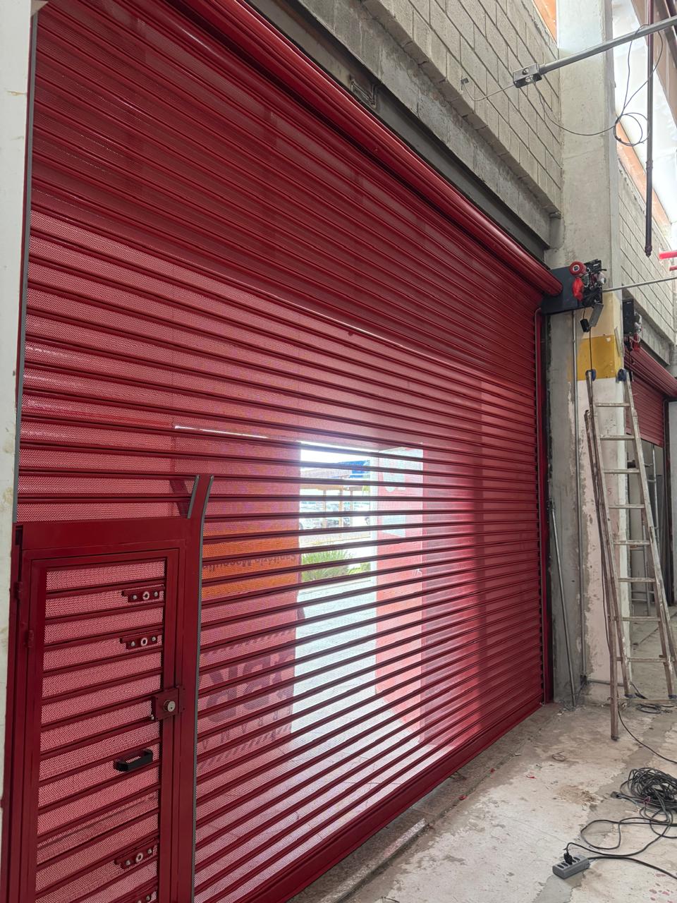 Galeria de Portas de Aço Automática 