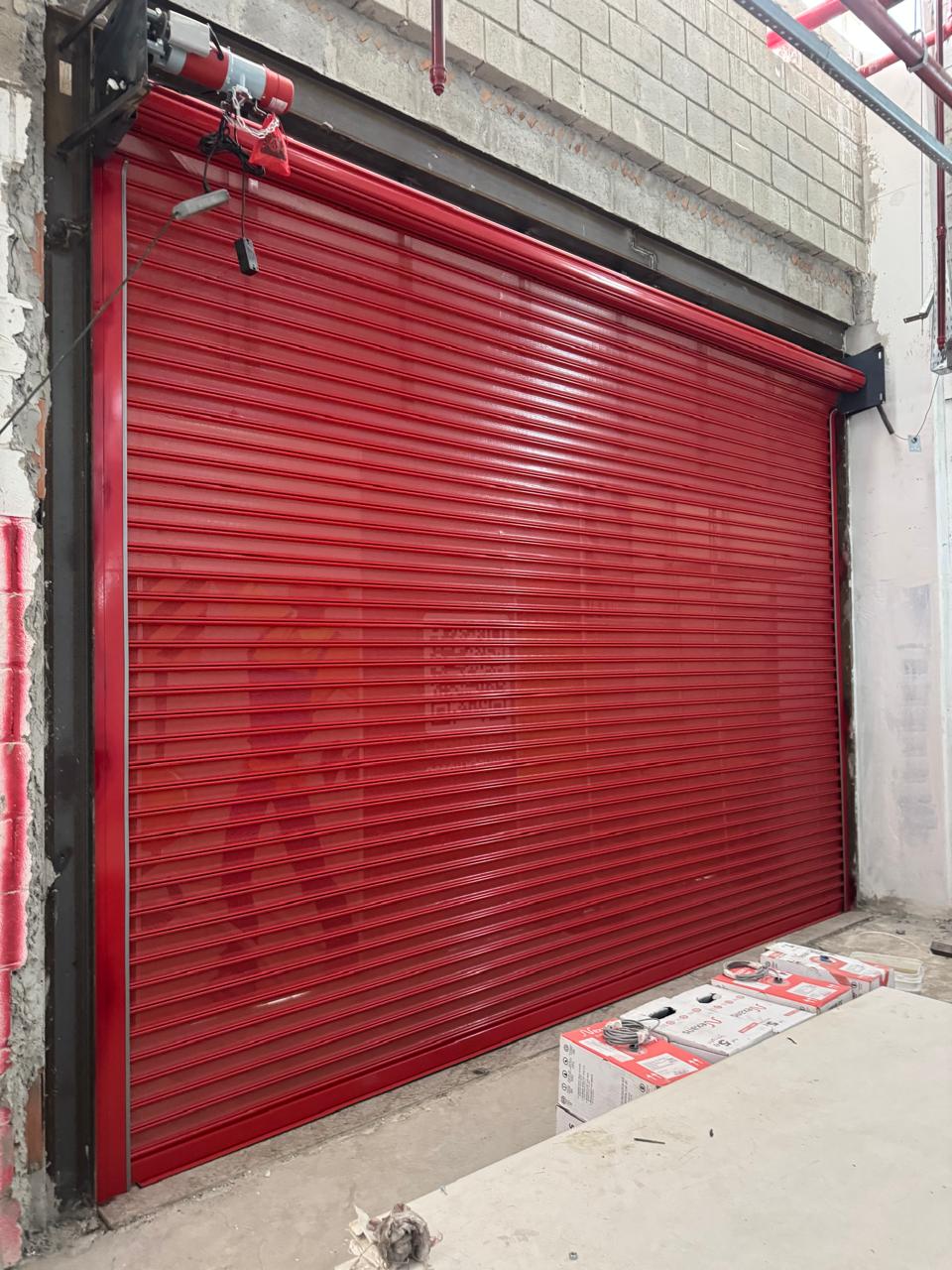 Galeria de Portas de Aço Automática 