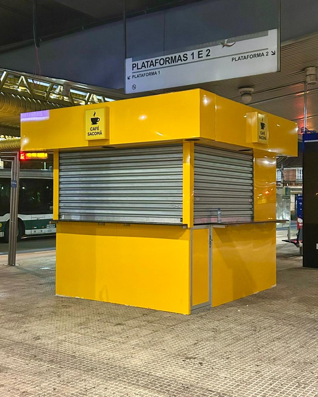 Galeria de Portas de Aço Automática 