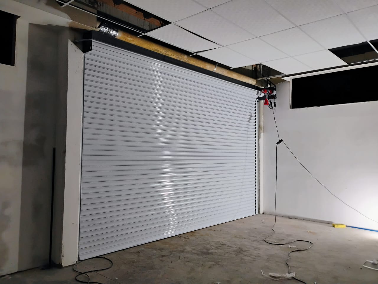 Galeria de Portas de Aço Automática 